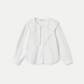 CAMISA CUELLO BABERO BLANCA