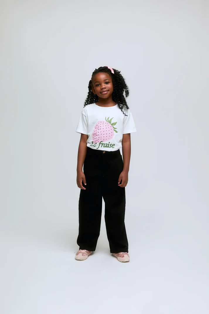 PANTALÓN FRESA NEGRO