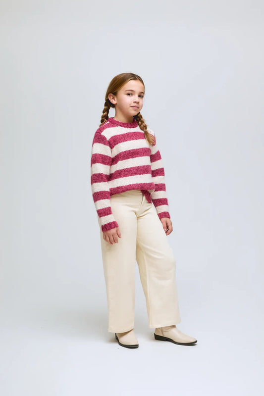 PANTALÓN CREMA ELÁSTICO