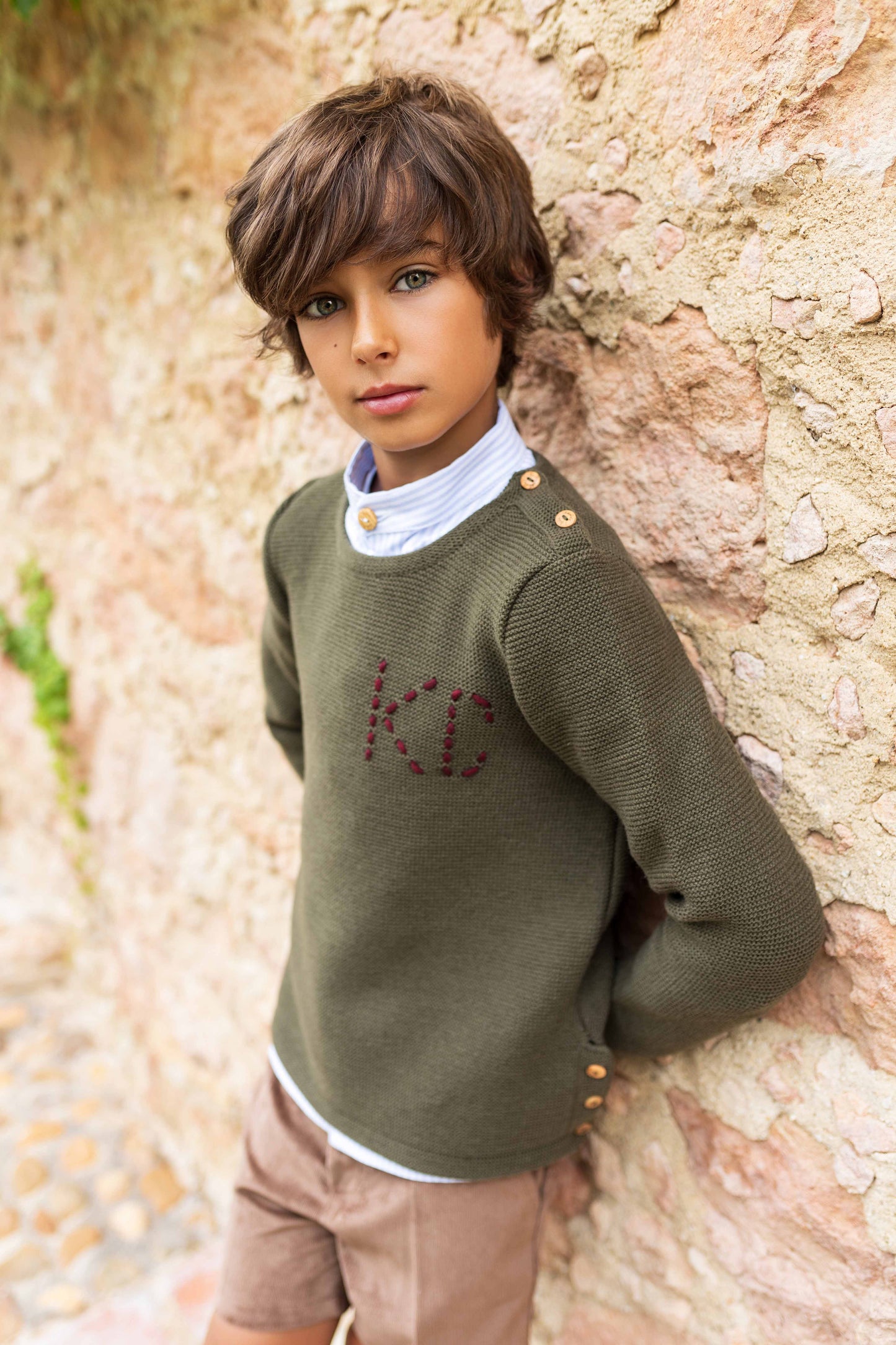 CAMISA RAYAS OXFORD NIÑO