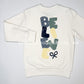 SUDADERA BELIVE CREMA