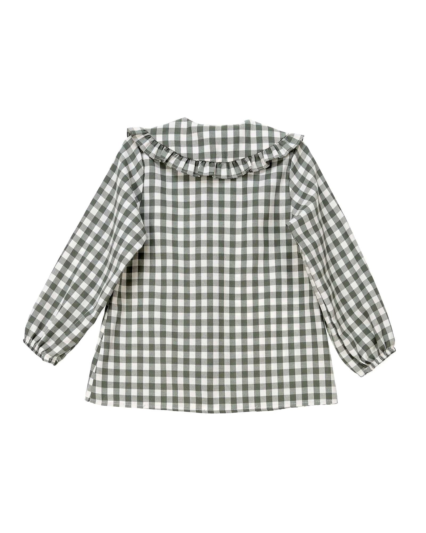 BLUSA VICHY CUELLO MUSGO