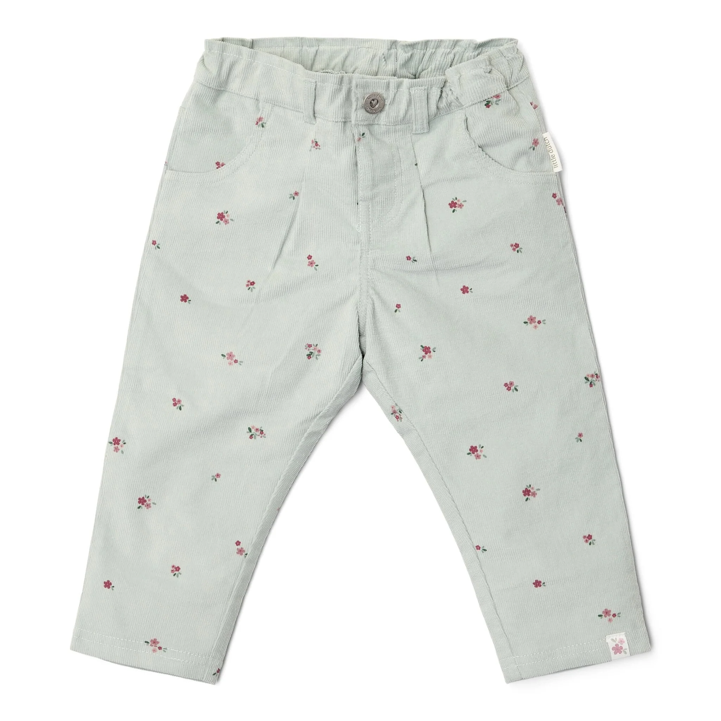 PANTALON FLORECILLAS AZUL