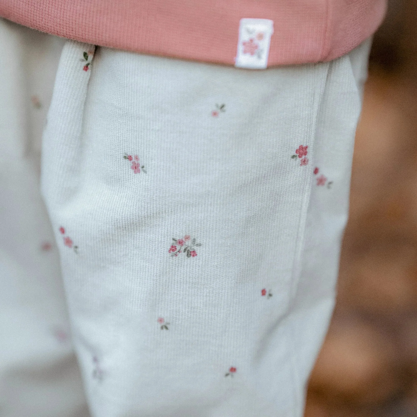 PANTALON FLORECILLAS AZUL