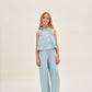 MONO HALTER AZULADO