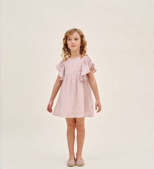 VESTIDO PLUMETI TOPOS