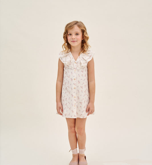 VESTIDO FLORAL LILA