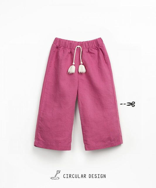 PANTALÓN FRESA LINO