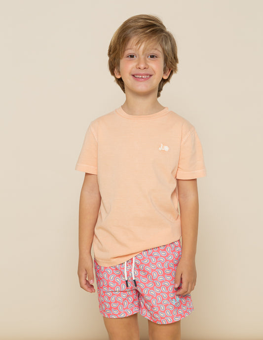 CAMISETA SCOTTA MELOCOTÓN