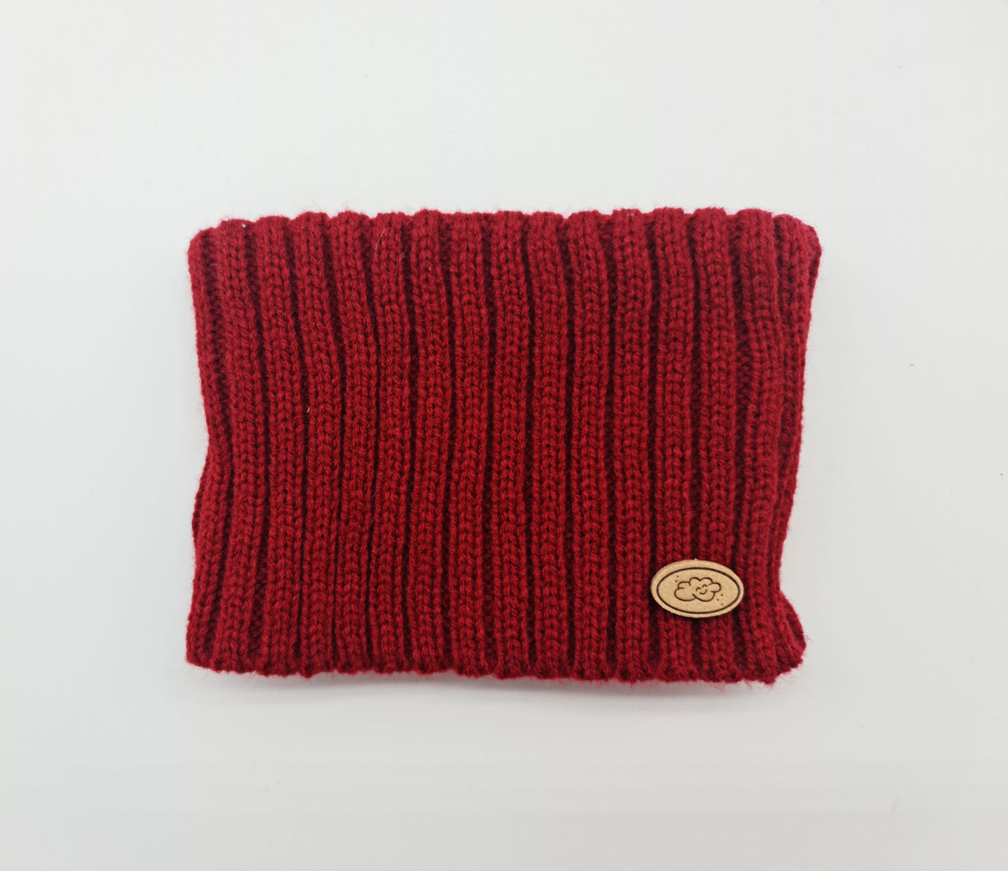 SET GORRO Y CUELLO ROJO