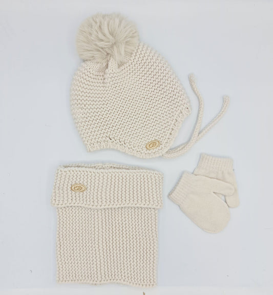 SET BEBÉ BEIGE