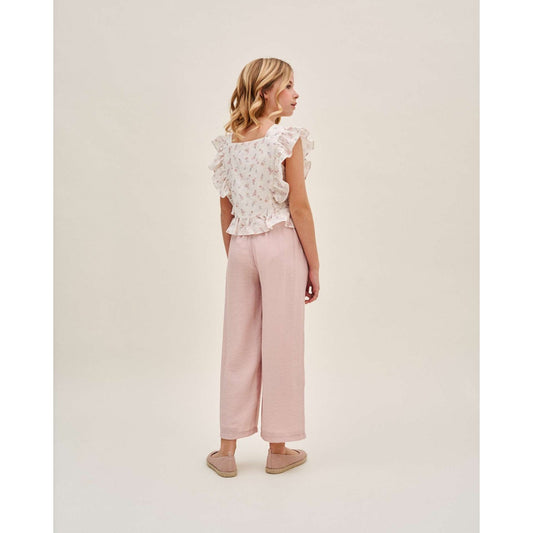 PANTALÓN FLUÍDO MALVA