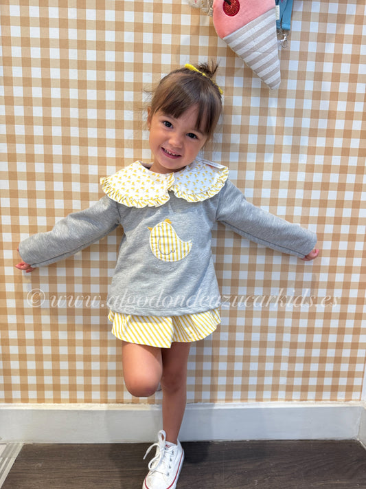 SUDADERA POLLITO NIÑA