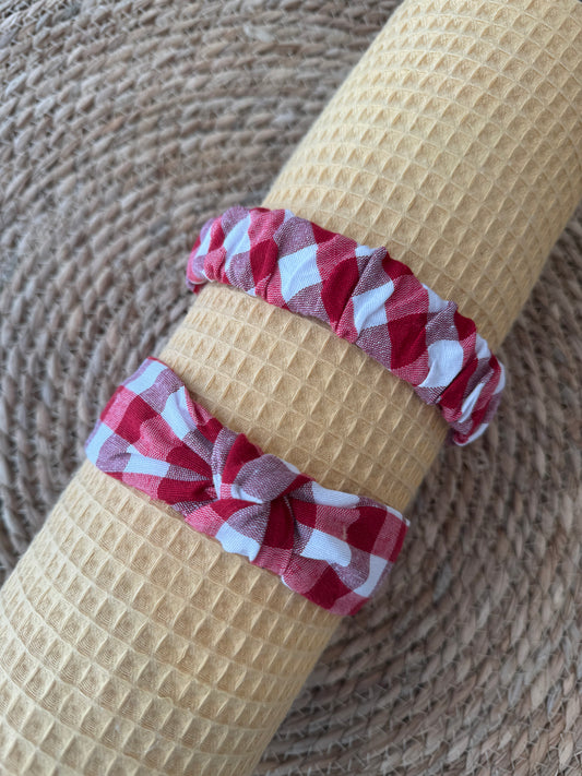 DIADEMA VICHY  ROJO