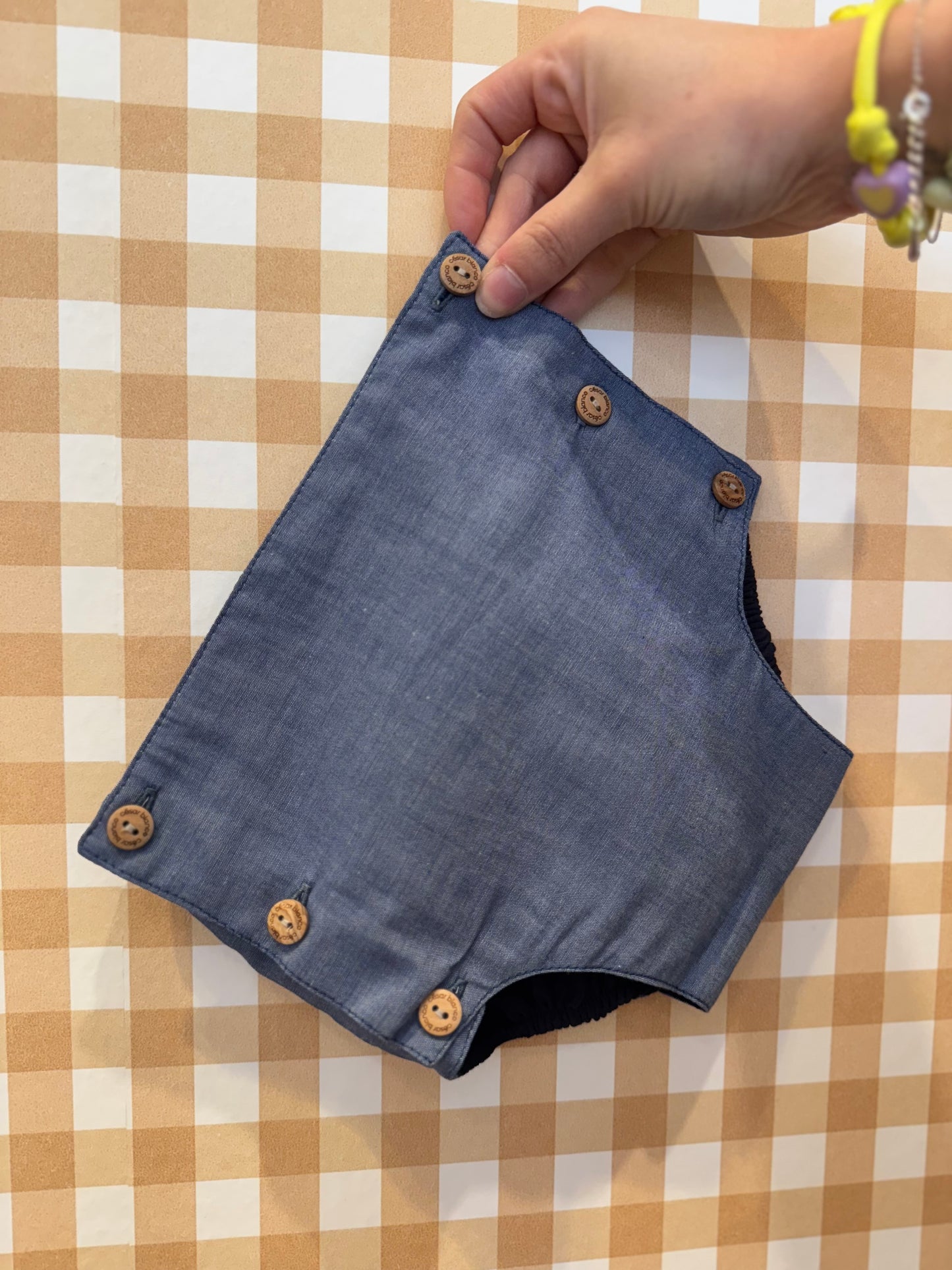 RANITA DENIM BOTONES