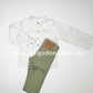 CAMISA MAO CUADROS VERDE
