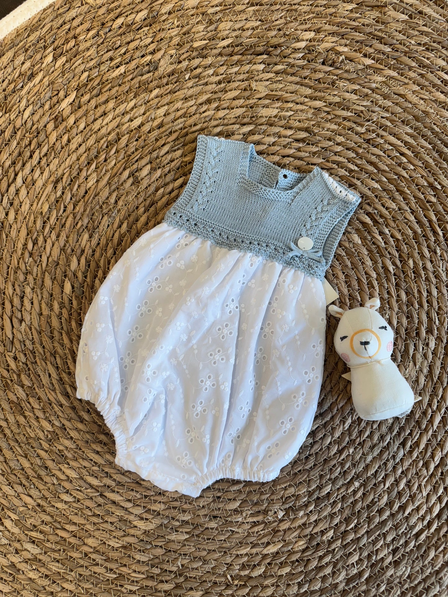 PELELE BORDADO BLANCO