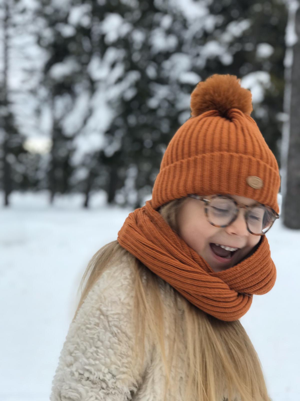 SET GORRO Y BUFANDA  GRIS MARENGO