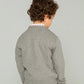 SUDADERA LOGO GRIS