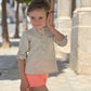 CONJUNTO VICHY NARANJA